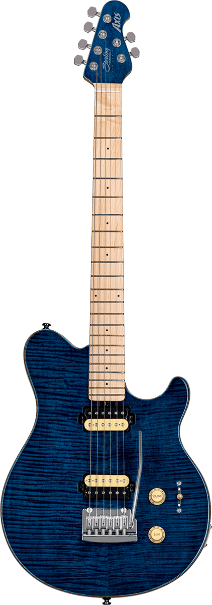 Axis Flame Maple Top Neptune Blue