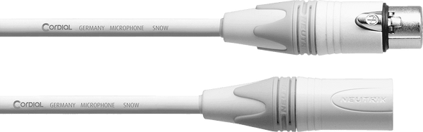 Microfoonkabel XLR 10 M Wit