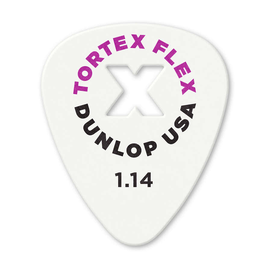 72 x 1,14mm Tortex Flex X Plectrums