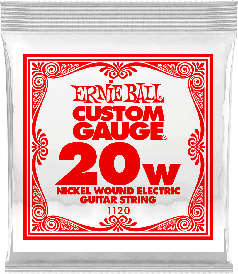 .020 NICKEL WOUND ELECTRIC GUITAR STRINGS