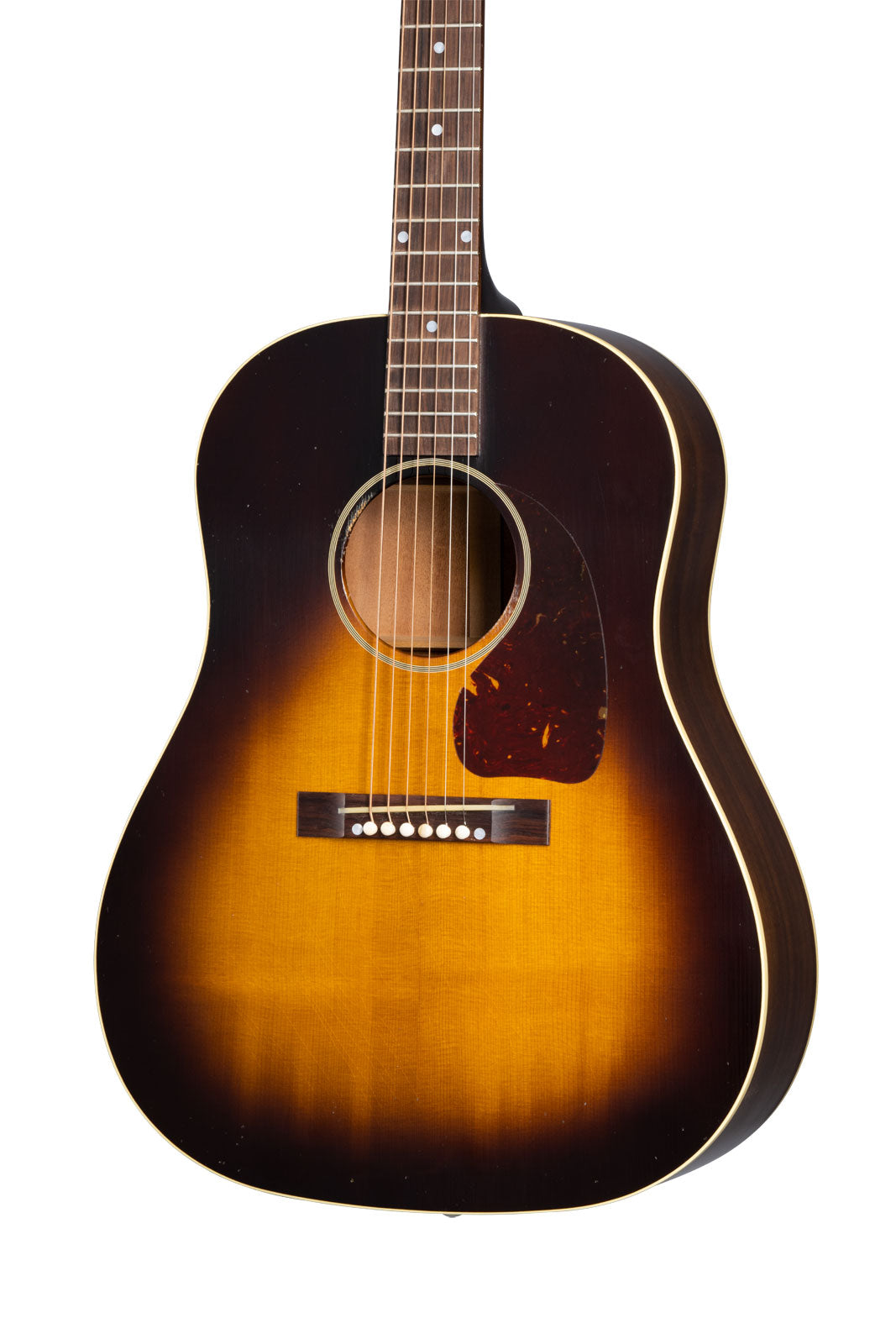 J-45 1942 Banner Licht verouderd Vintage Sunburst CSHR