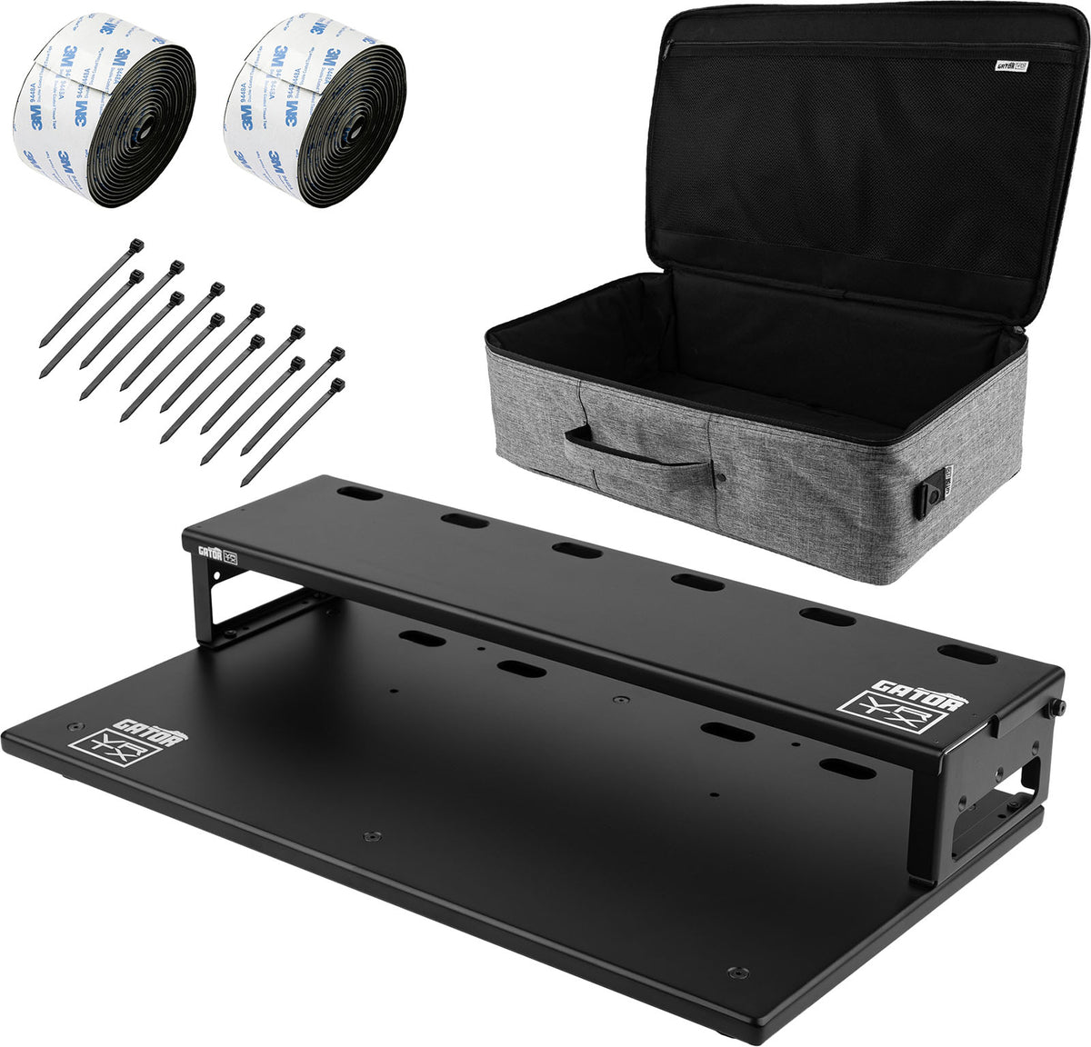 Pedalboard Vertex by Gator 58 x 33 cm avec plateau supp.