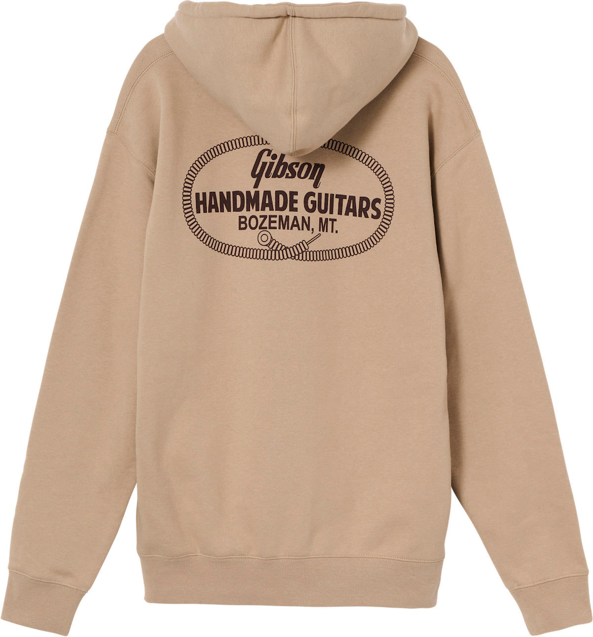 Hoodie "Handmade Guitars" Beige 3XL