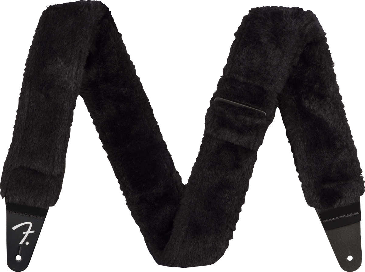 Poodle Plush Strap Black