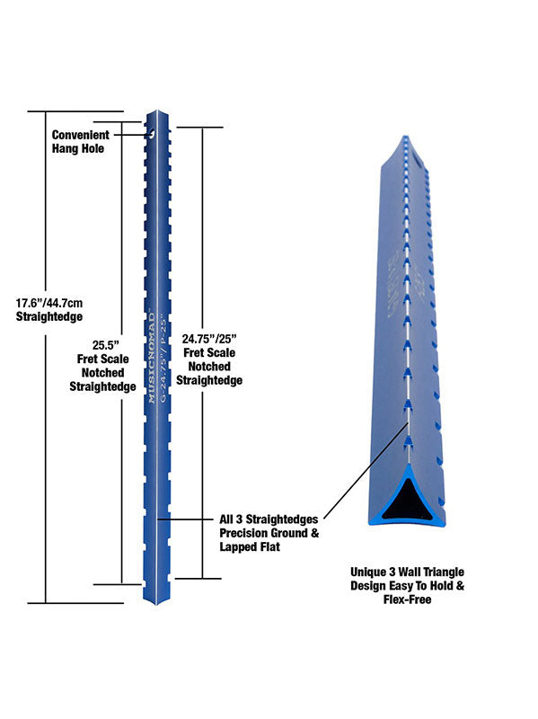 MN821 Tri-beam 3-in-1 - Meetlat voor het Plannen van Toets en Frets