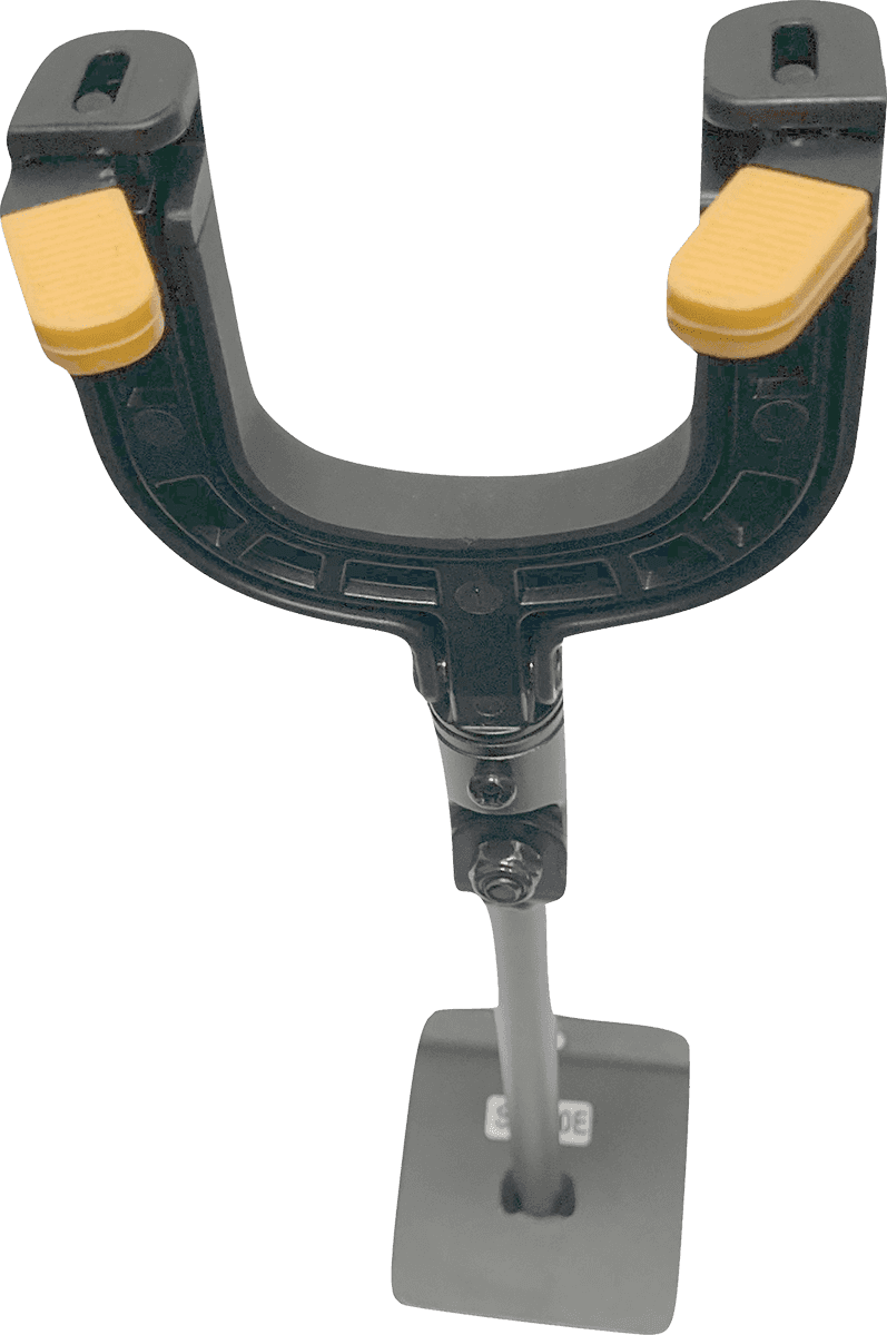 SG720e - Standaard met Grip voor Slat Wall (lange steel)