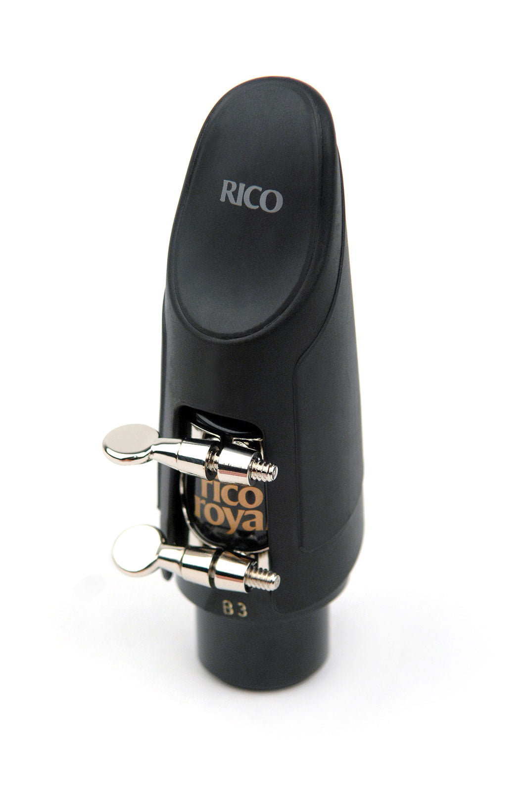 Ligature Couvre-bec Rico Sax Soprano Plaquée Nickel