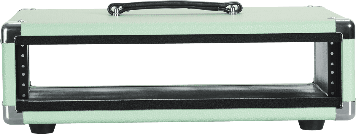 Rack En Bois 2u Vintage Amp Surf Green