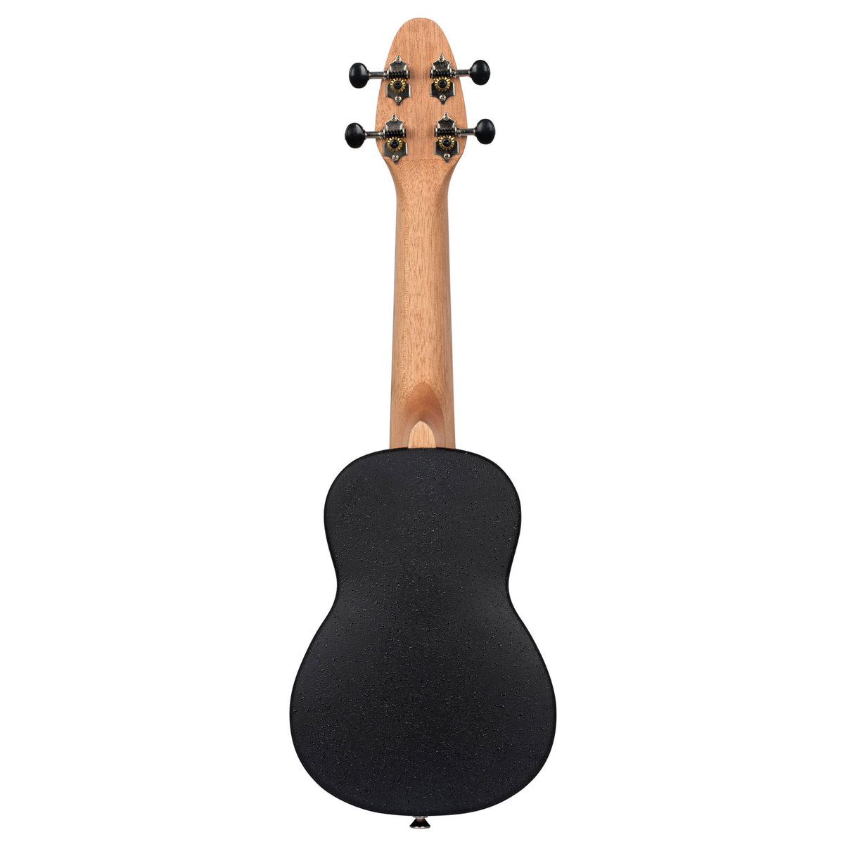 Keiki-sopraanukelele van ebbenhout