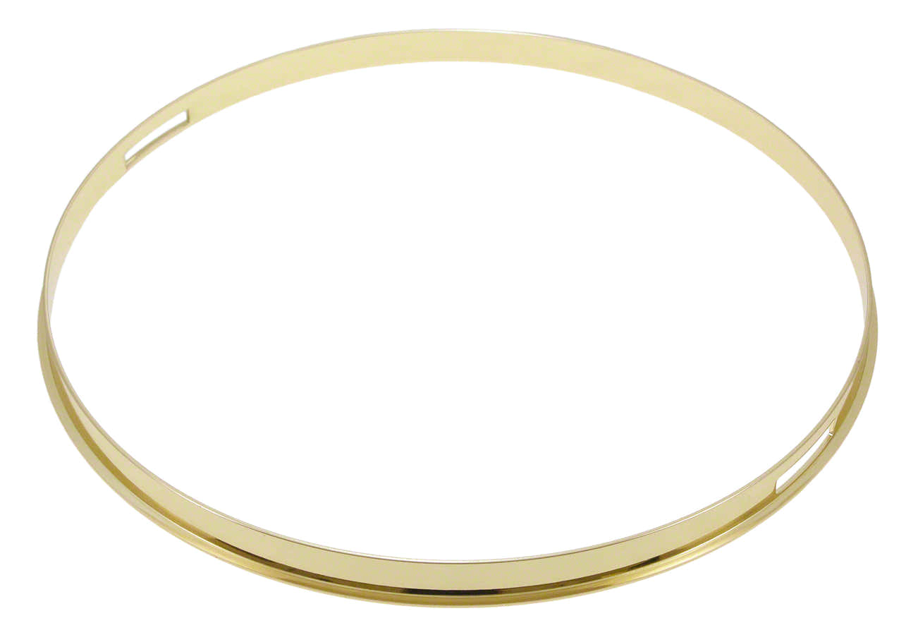Cercle Acier 14" Timbre Doré 2.3mm Simple Flange