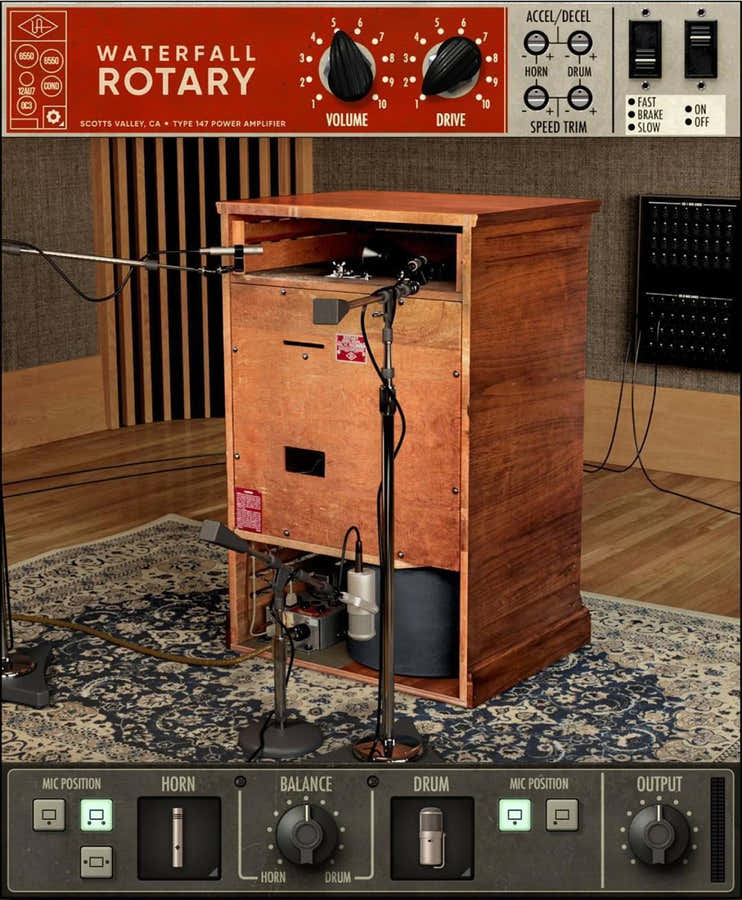 UAD Waterfall Rotary Speaker