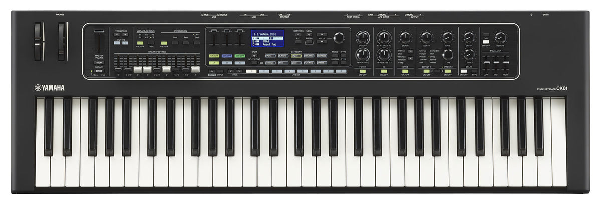 Stagepiano's met gewogen toetsen
