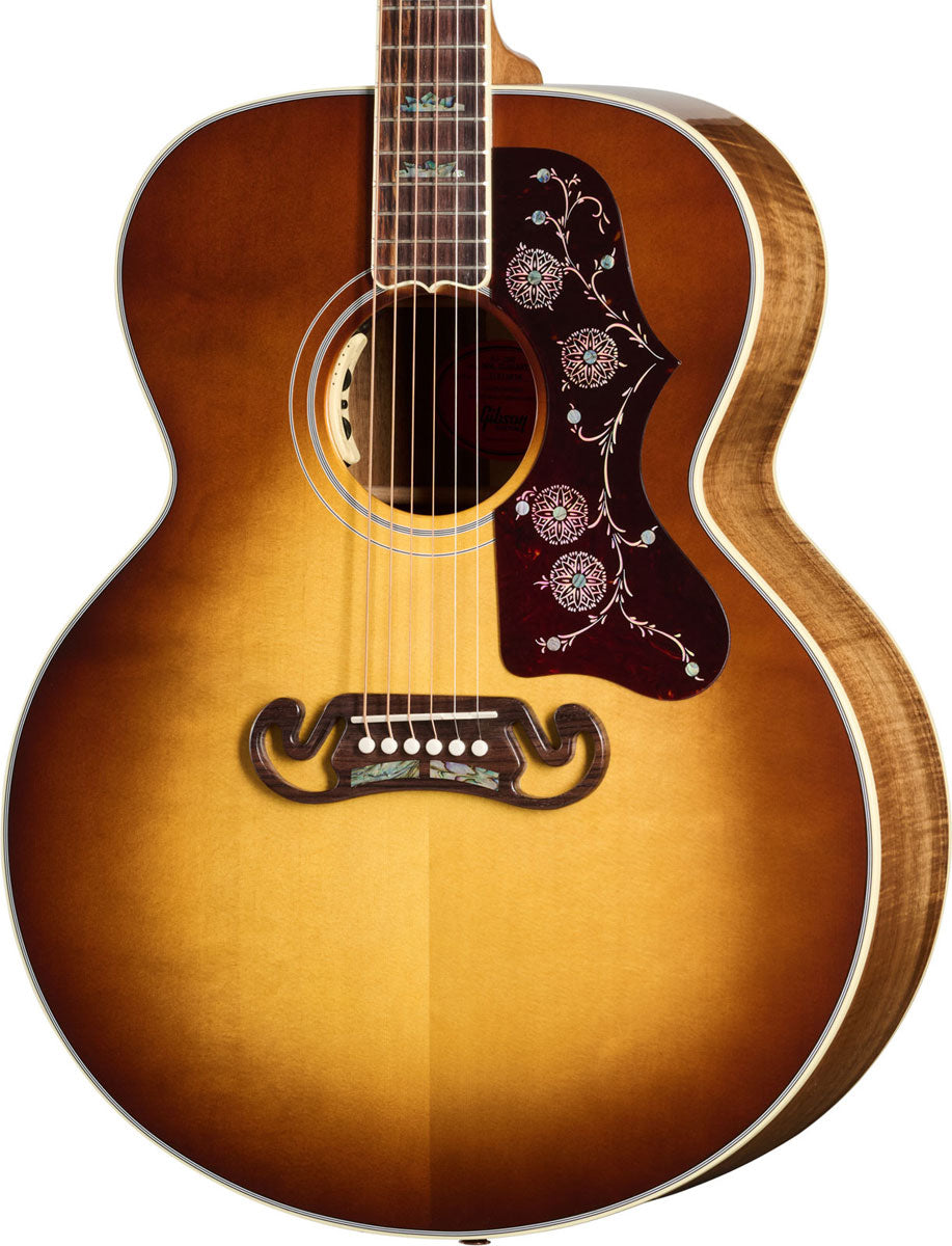 SJ-200 Elegant Koa Honingburst Modern
