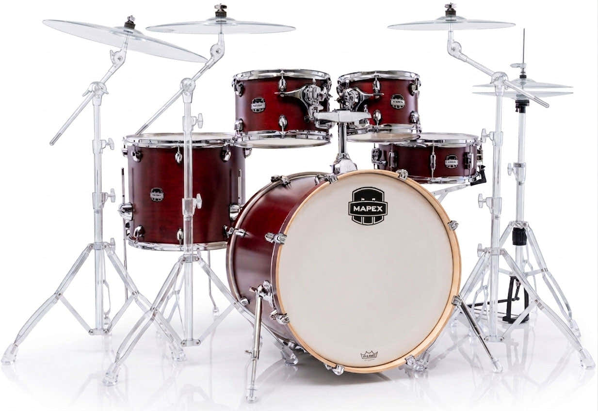 Mars Maple Pop Rock 5 Fûts Merlot Satin