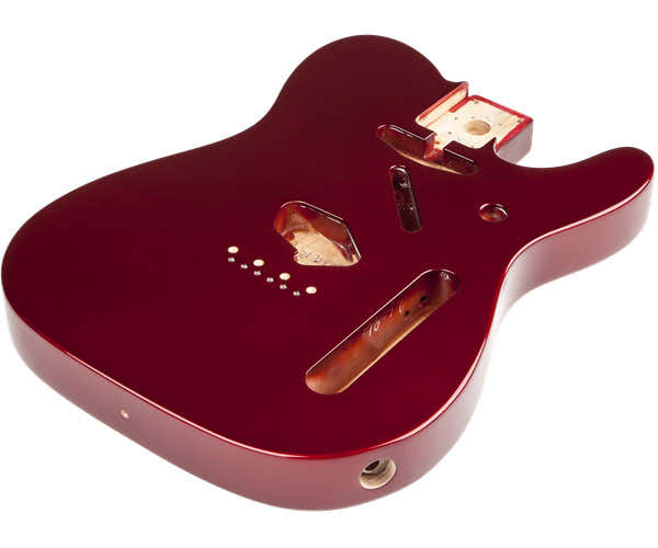 CLASSIC 60'S TELECASTER SS ALDER BODY VINTAGE BRIDGE MOUNT, CANDY APPLE RED