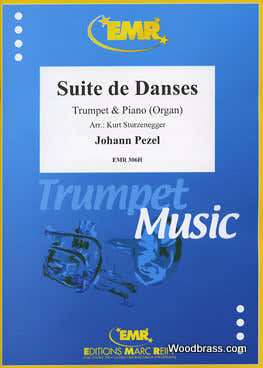 PEZEL J.C. - Danssuite - Trompet en piano