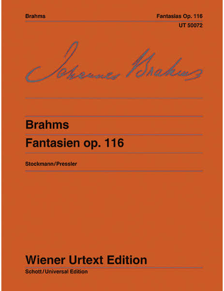 Brahms - Fantasies Op. 116 - Piano