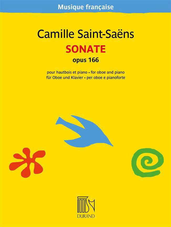 Camille SAINT-saens - Sonate Opus 166 - Hautbois et Piano