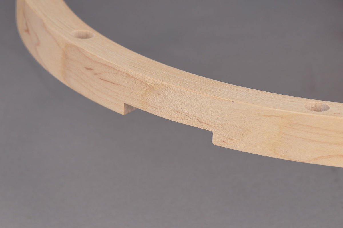 WMH1408S Cerclage Wood Hoop 8 Trous (timbre) 14
