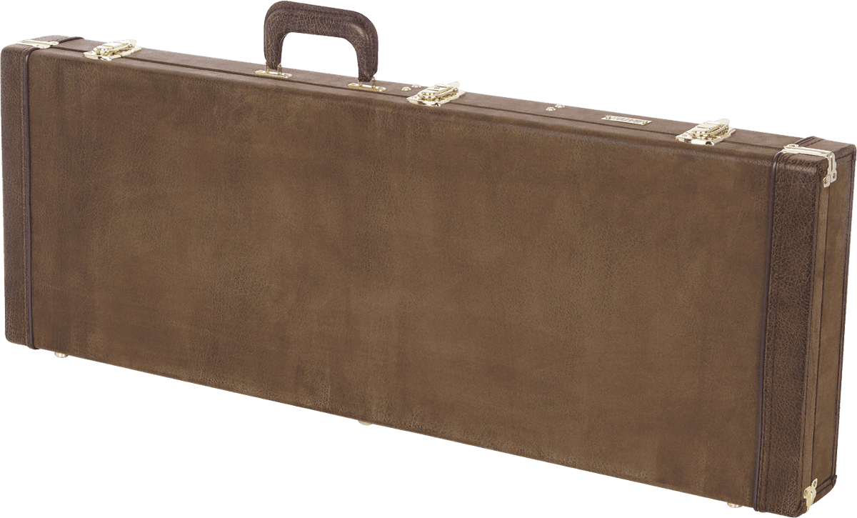 Elektrische Vintage Bruine Houten Koffer Deluxe - GW