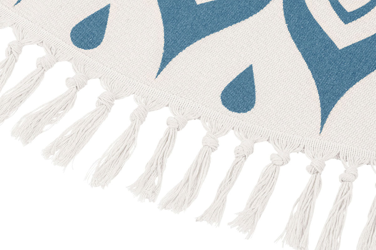 SONIC ENERGY MEDITATION RUG NAVY BLUE