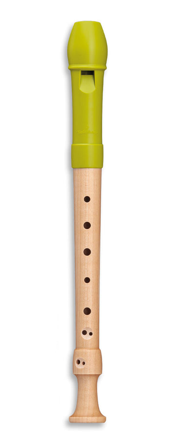 Sopraan Fipple 17411 - Appelgroen (Barokke Vingerzetting)