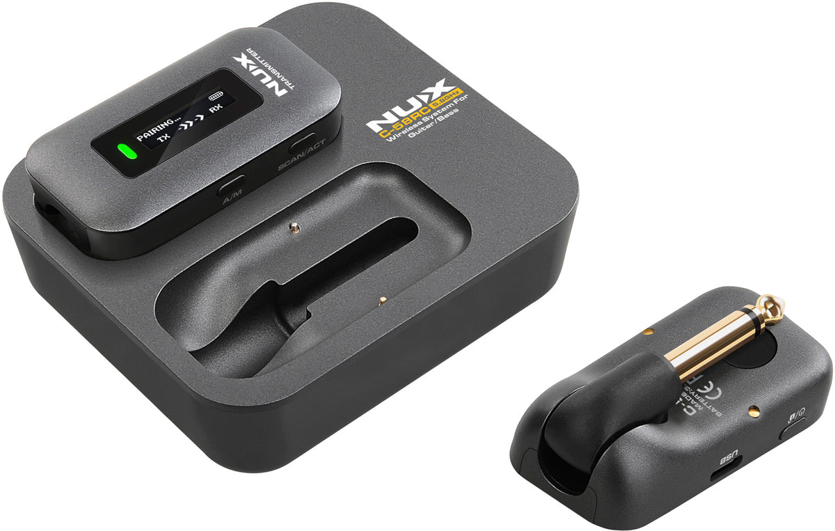 Wireless Systems - For guitars and bass - 5.8 GHz - Auto-sync, Power Case