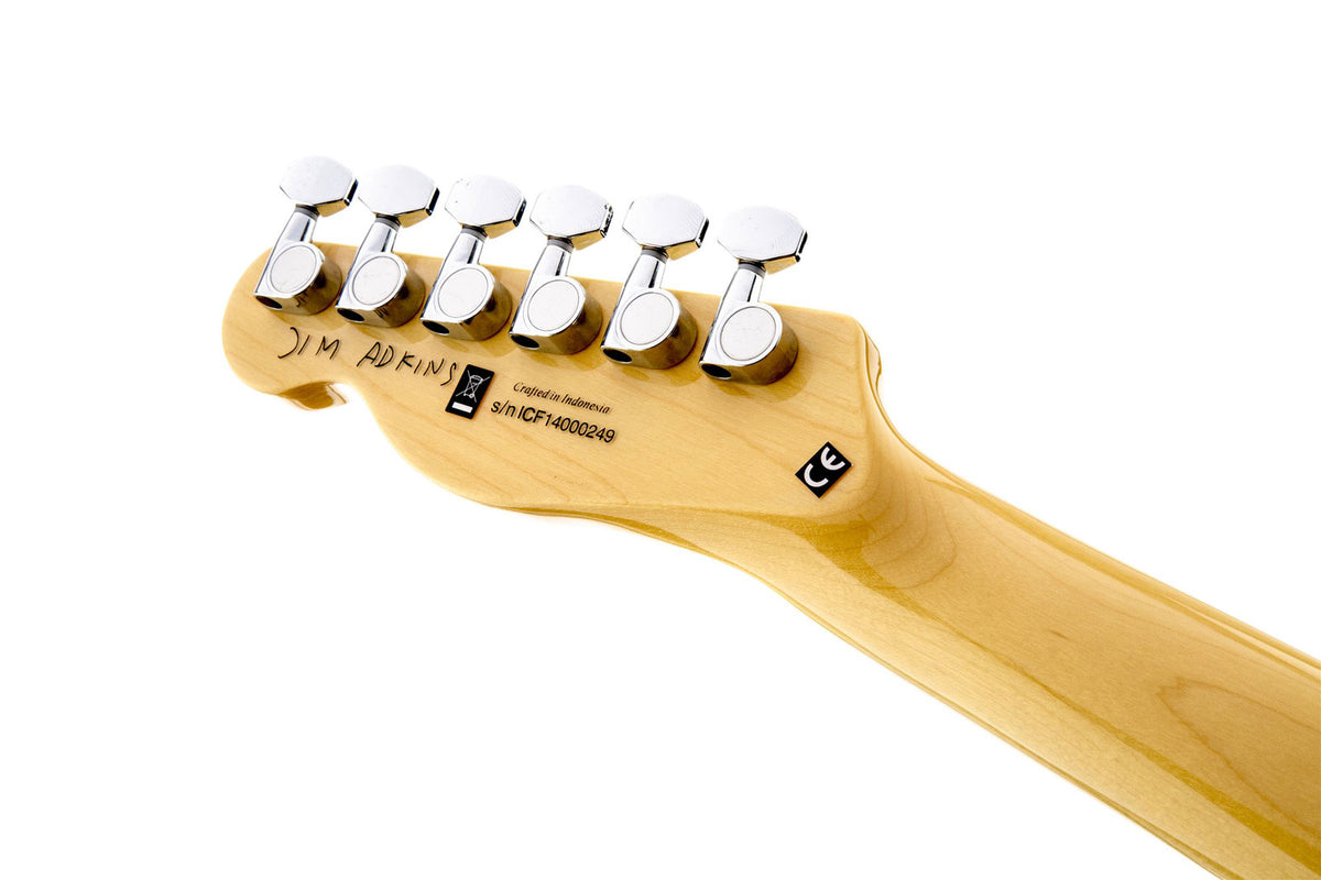 Telecaster JA-90 Thinline Signature Jim Adkins LRL Natural