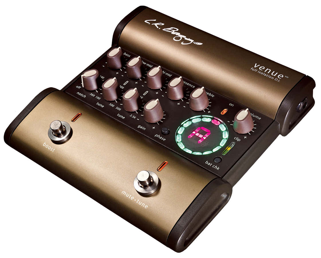 Venue Preamp EQ Accordeur Folk