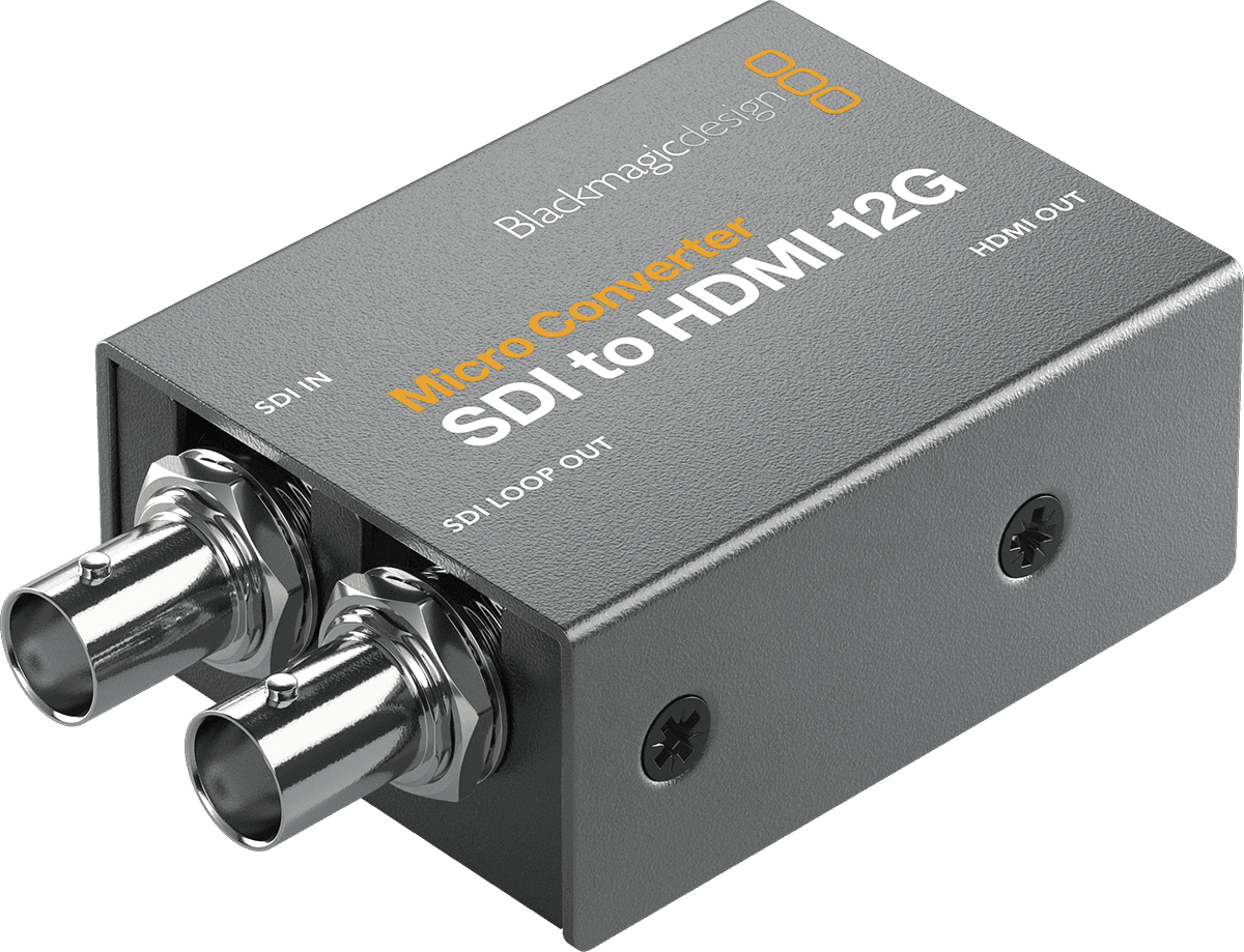 Micro Converter SDI naar HDMI 12G PSU