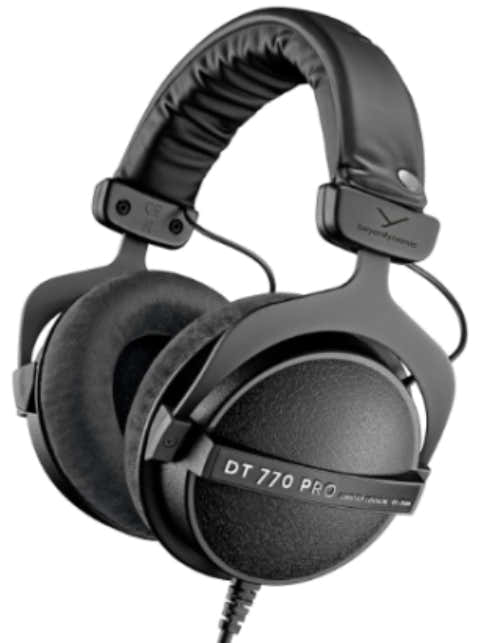DT-770 Pro Black 80 Ohms