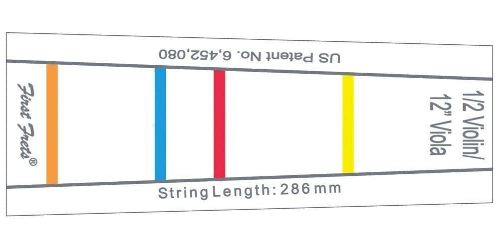 Repères Pour Touche First Fret 303 MM Pour Violon 3/4 et Alto 33 CM (13")