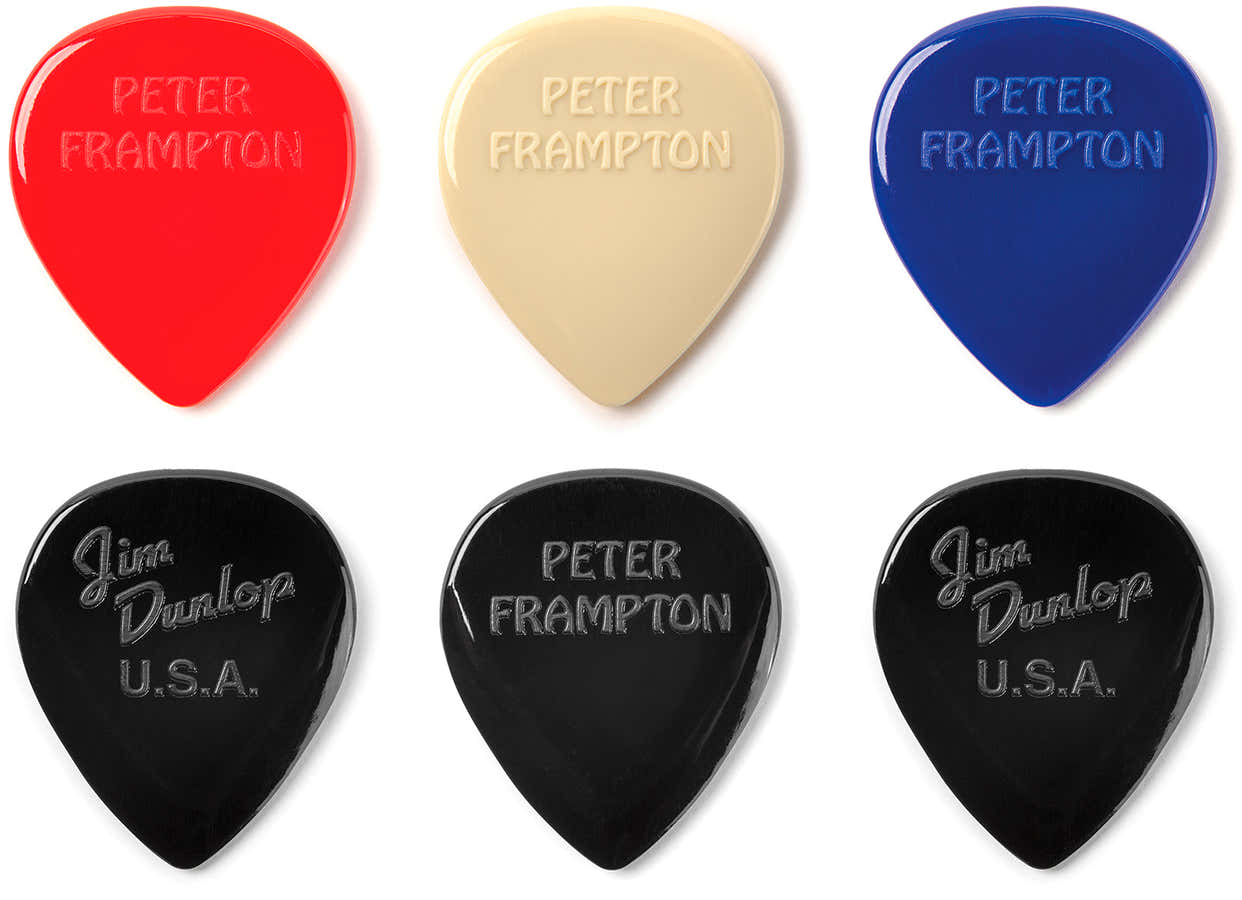 6 x 2,08mm Peter Frampton Vintage Jazz Teardrop Assortis