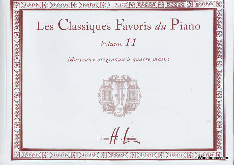 Classiques Favoris Vol.11 - Piano 4 Mains