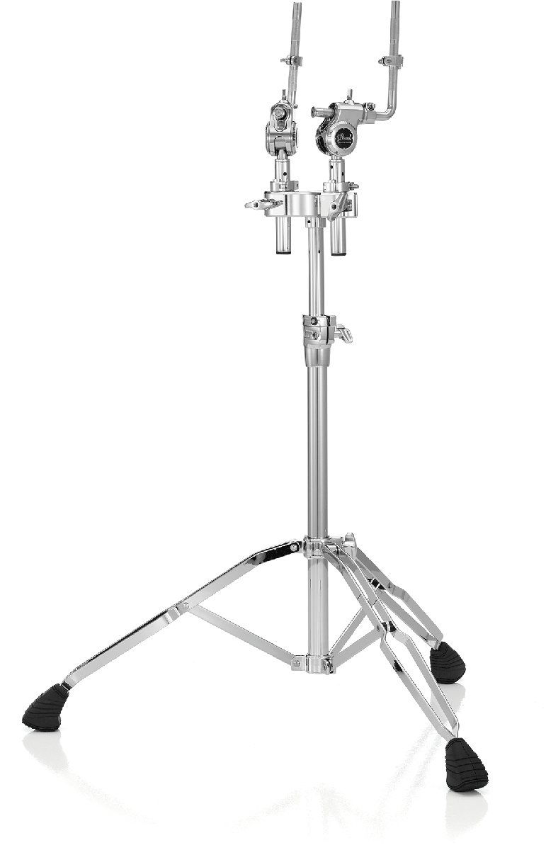 T-1035L Stand Double Toms Avec Attache GYROLOCK-L