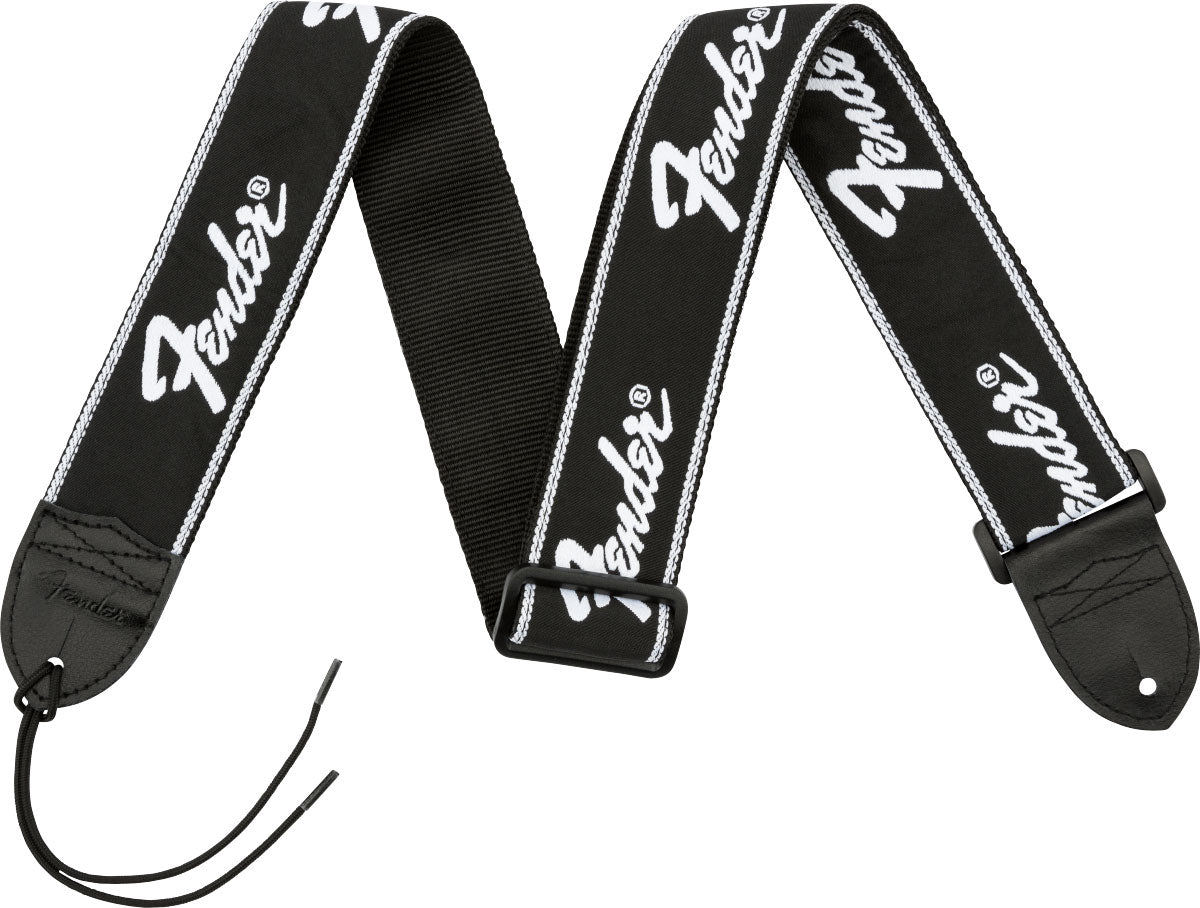 Fender Riem met Running-logo Zwart