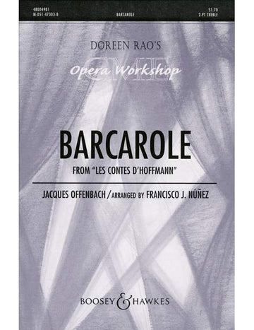 Offenbach - Barcarole - 2-part Treble Voices (sa) et Piano