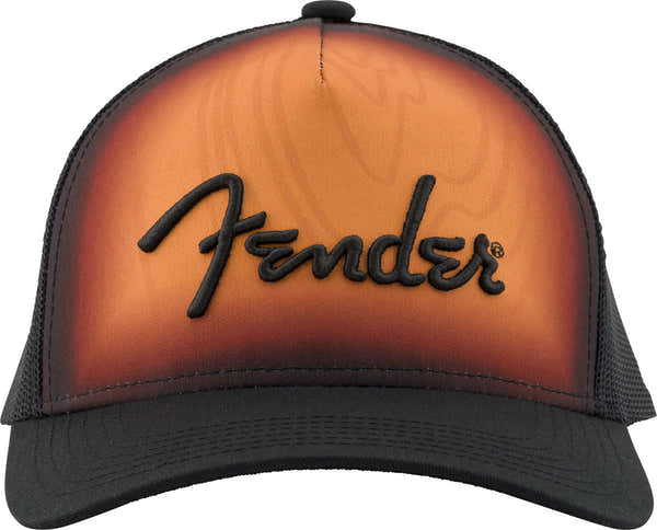 Fender Sunburst-pet meerkleurig