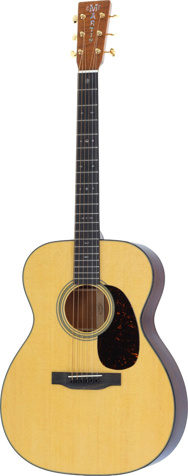 Cs 000 Sitka-sparren/Gevlamd mahonie