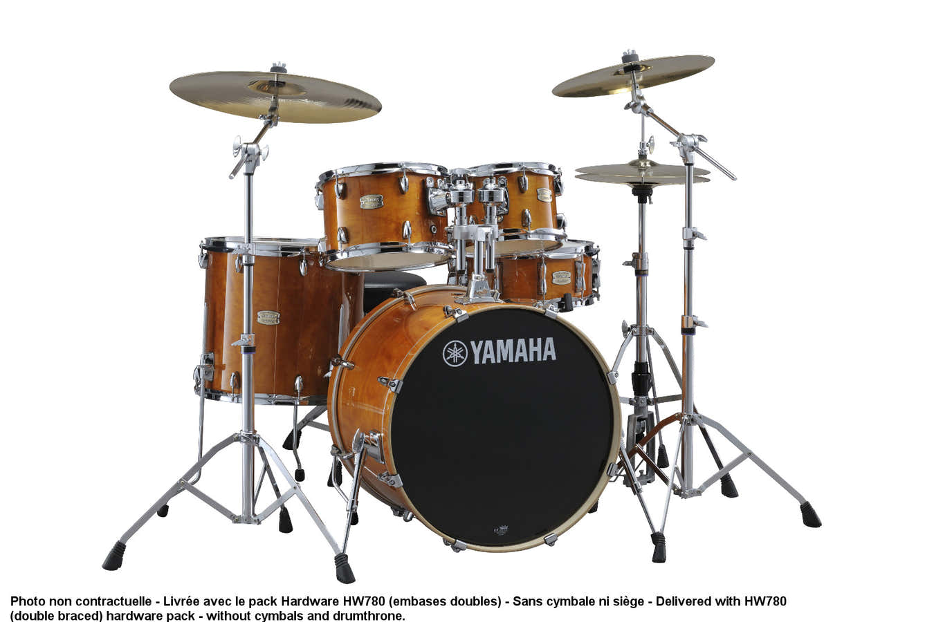 Stage Custom Birch Fusion 20 Honey Amber + Pack HW780