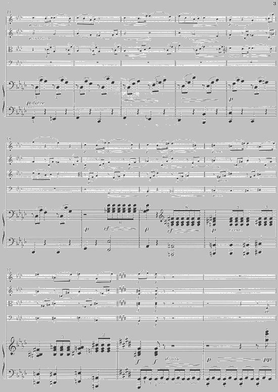 Brahms J. - Piano Quintet F Minor Op. 34