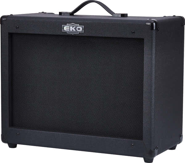Eko G-BS50 Stealth Black - combo guitare 50W - 2 canaux + reverb