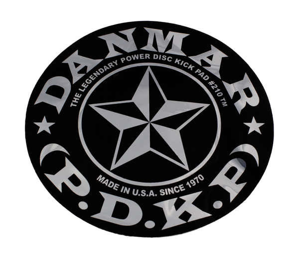 Danmar 210STR - Pad Autocollant Grosse Caisse - Star