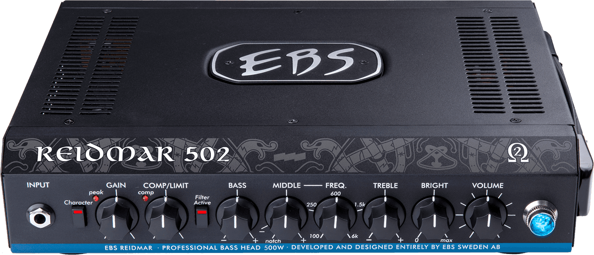 Tete D'ampli Basse Reidmar 500 W 2 Ohms
