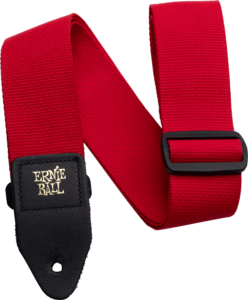 Ernie Ball RED GUITAR STRAP