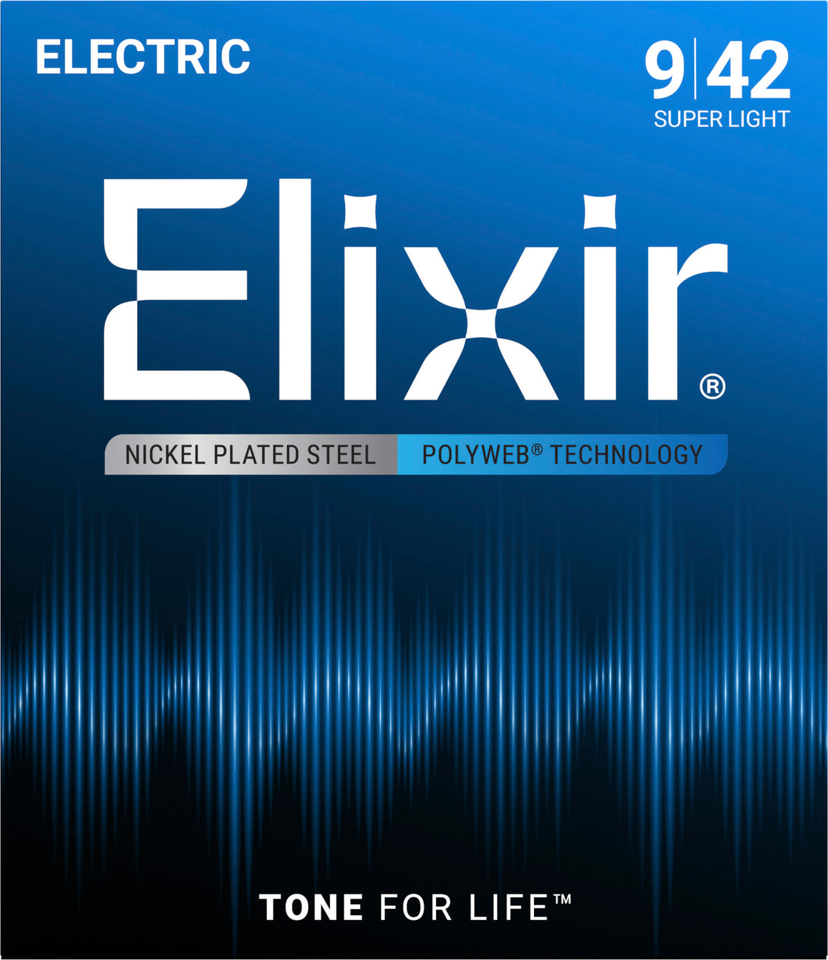 POLYWEB ELECTRIC STRINGS SUPER LIGHT SET 009-042