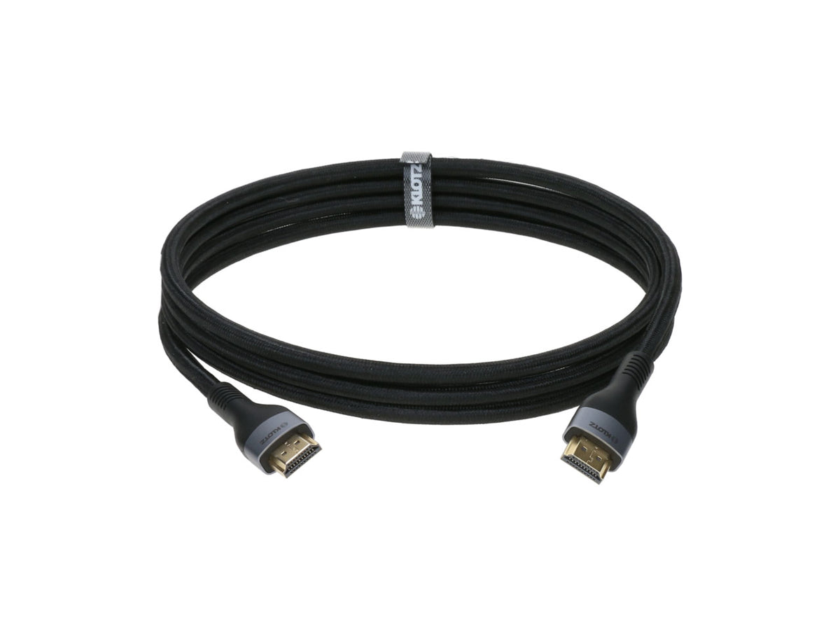 HDMI 2.1 Kabel PVC zwart 10m