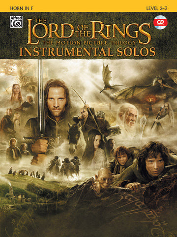 Shore Howard - Lord Of The Rings + Audio En Ligne - French Horn And Piano