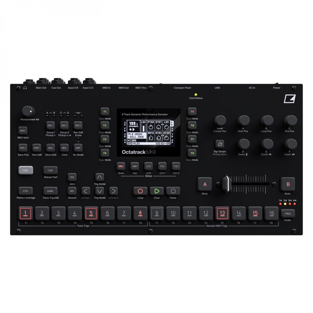Elektron Octatrack MKII Zwart