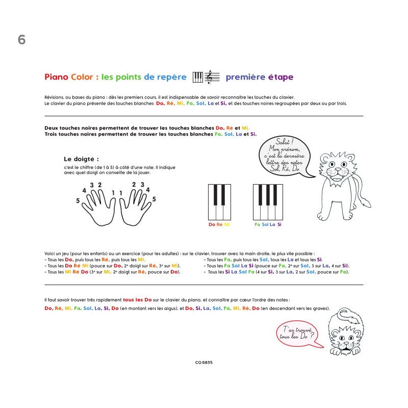 Muller Chantal - Piano Color La Suite De La Méthode ARC-en-ciel
